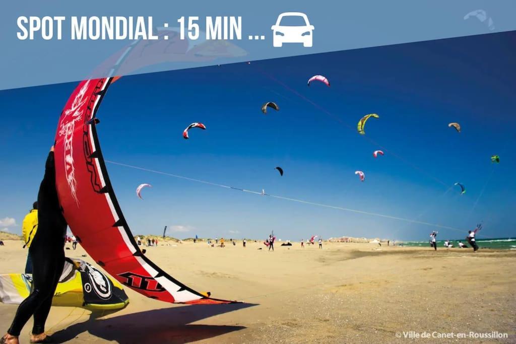Paradis - Hyper Centre, A Deux Pas De La Mer ! Canet-en-Roussillon Eksteriør bilde