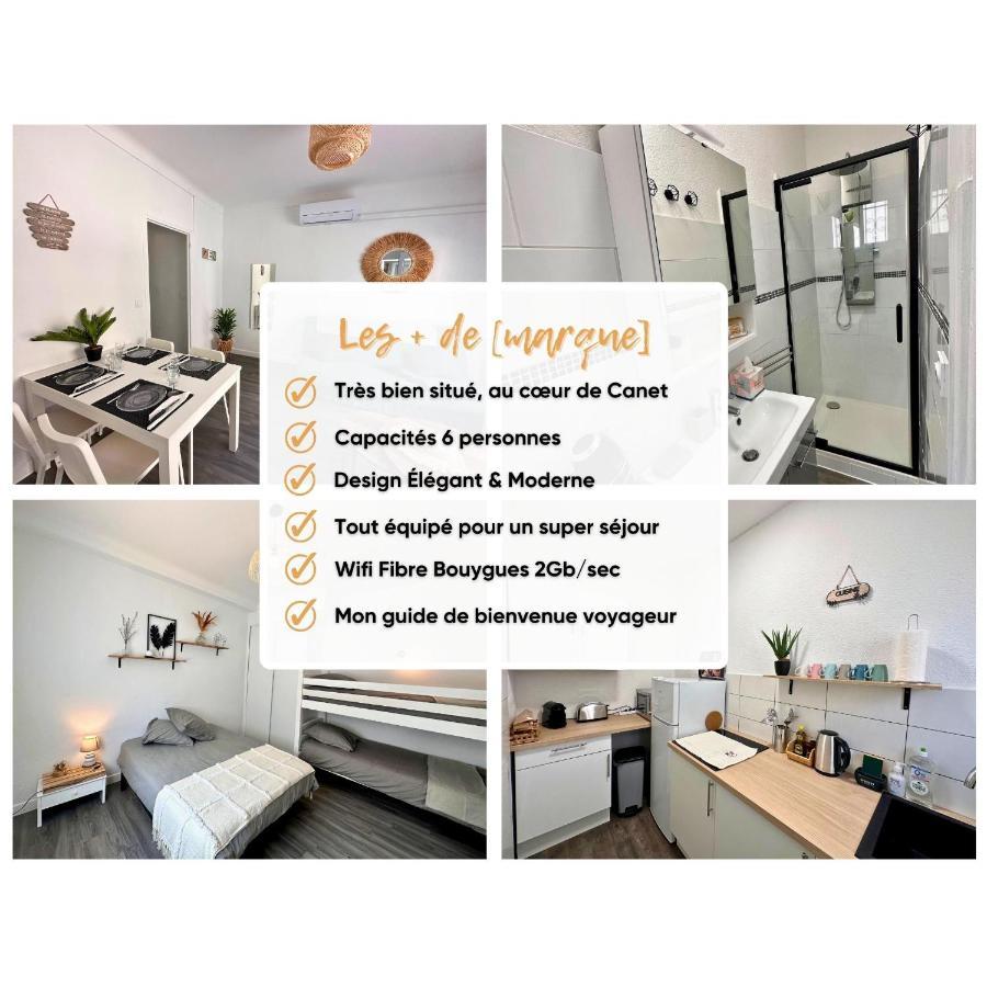 Paradis - Hyper Centre, A Deux Pas De La Mer ! Canet-en-Roussillon Eksteriør bilde